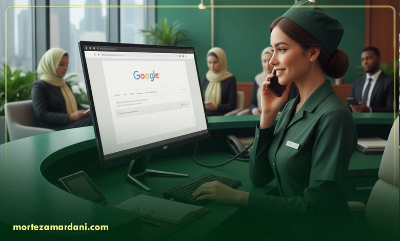 صفحه فرود مطب در گوگل| چطور هر کلیک را به رزرو واقعی تبدیل کنیم